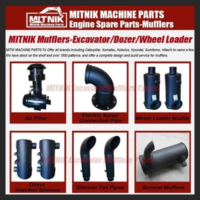 Engine Parts For sk460-8 Exhaust Muffler Bracket From Energy Mining